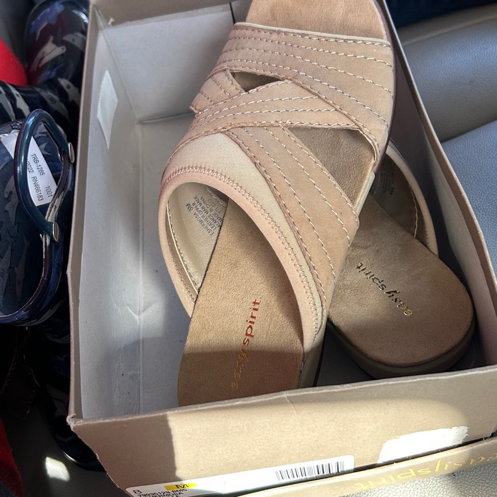 Slip on sandals
